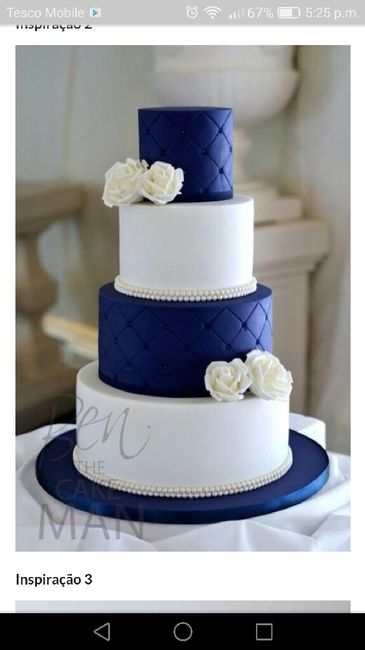 Bolo de casamento - 1
