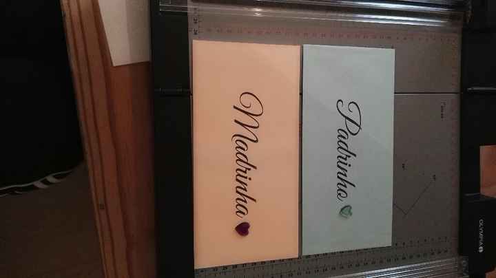 Convites padrinhos - 1