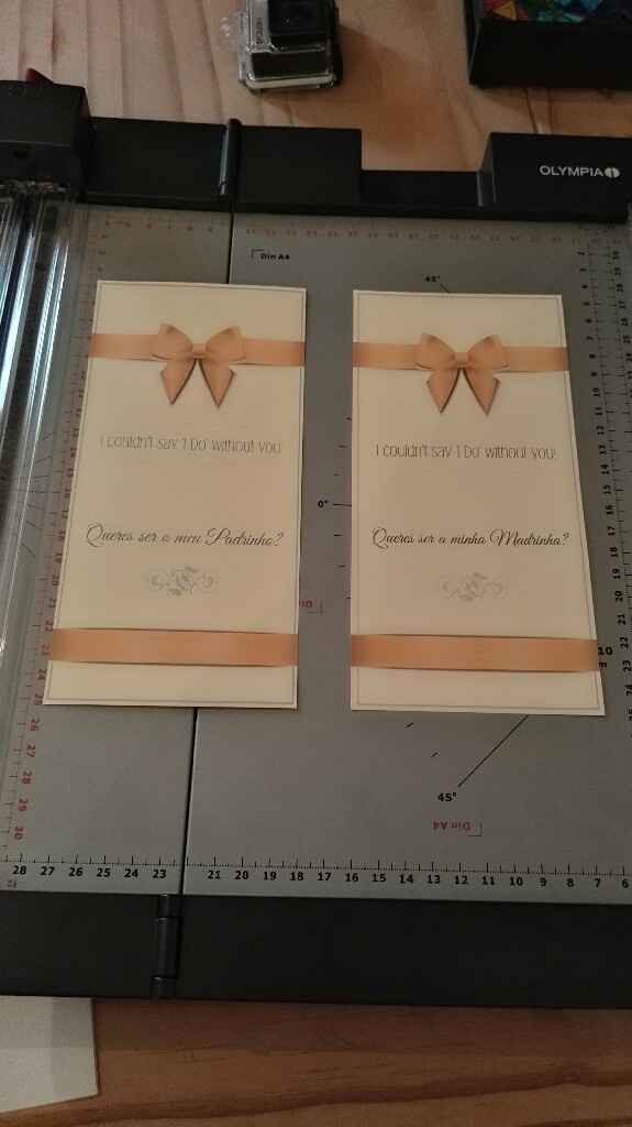 Convites padrinhos - 2