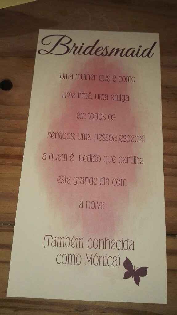 Convites damas de honor - 2