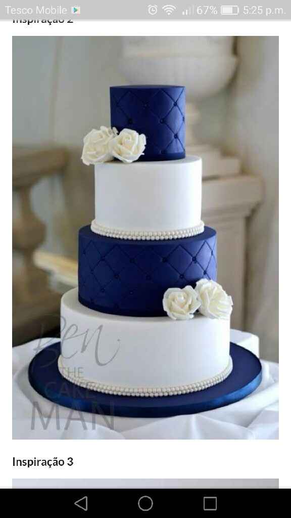 Bolo de casamento - 1