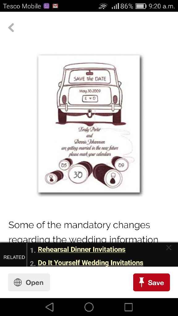 Convites originais - 1