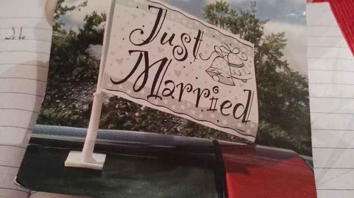 Bandeira para o nosso carro