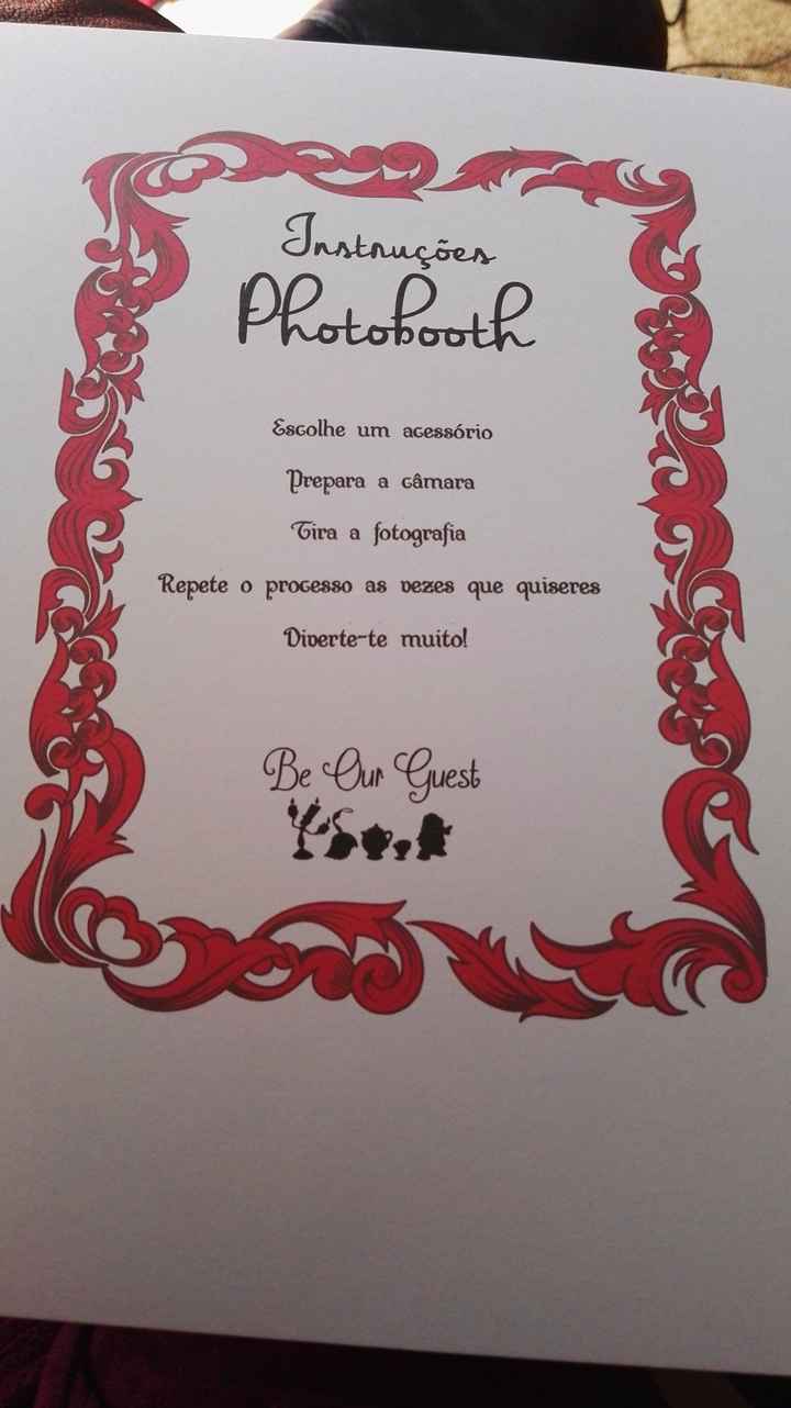 Instruções Photobooth