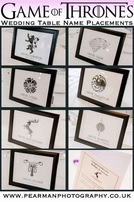 Marcadores de Mesa 1