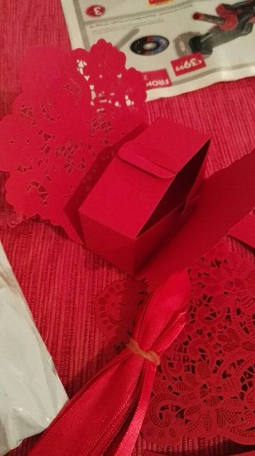 Chegaram as caixinhas para as lembranças das senhoras :) - 2