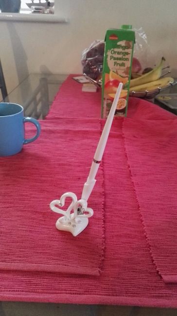 Caneta livro de honra