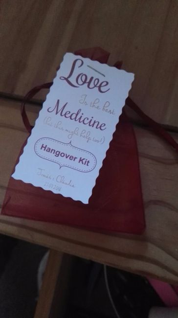 Sacos para o Kit da Ressaca 