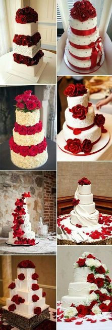 Casamento vermelho - o bolo 1