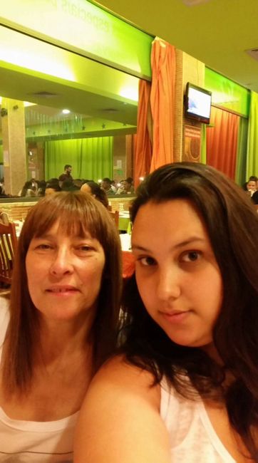 Eu e a minha mãe 