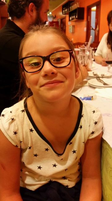 A nossa menina da placa 