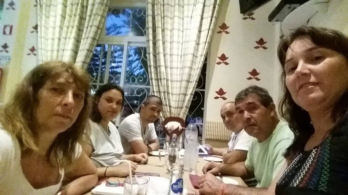 Na pizzaria 