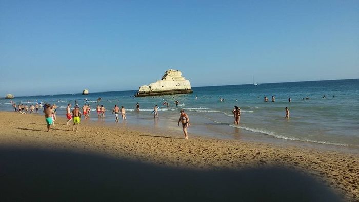 Praia da Rocha , sem dúvida uma das melhores praias do Algarve