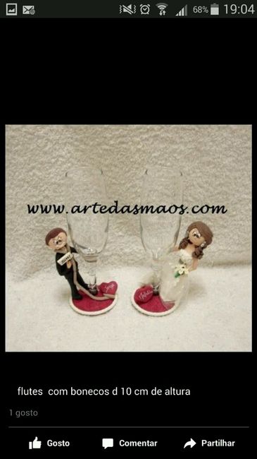 Inspiração para o brinde dos noivos - 1