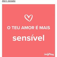 O teu amor é mais.... DESAFIO! - 1
