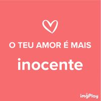 O teu amor é mais.... DESAFIO! - 1