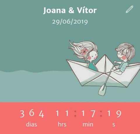Falta precisamente um ano! - 1