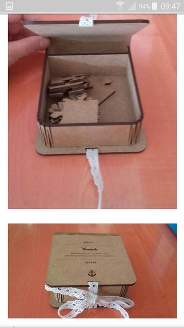Convites de casamento para os padrinhos - 1