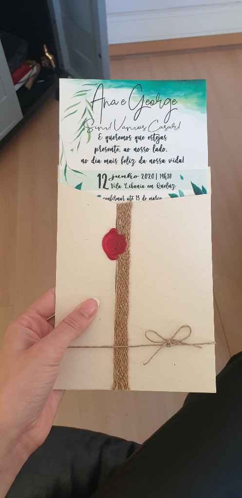 o convite - 2