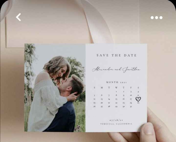 Ideias para o Save the Date - 1
