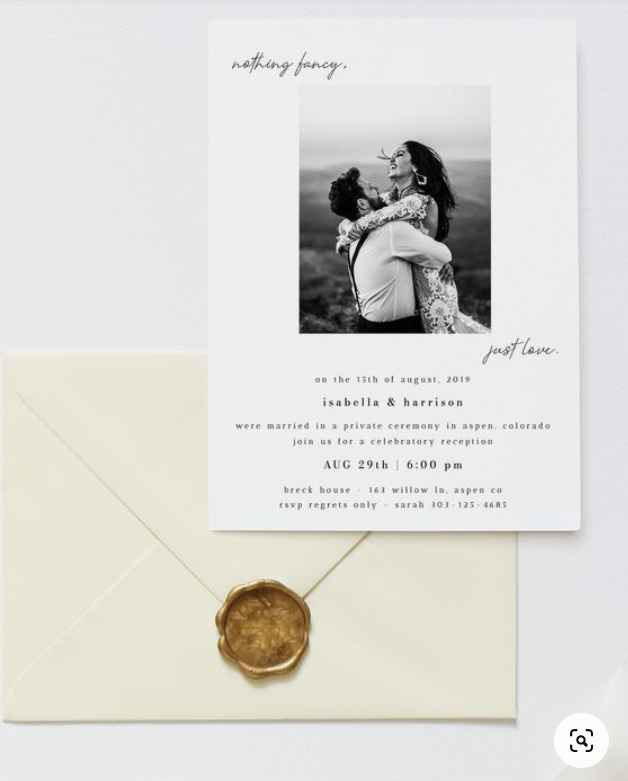 Convites de casamento - 1