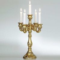 Candelabro dourado