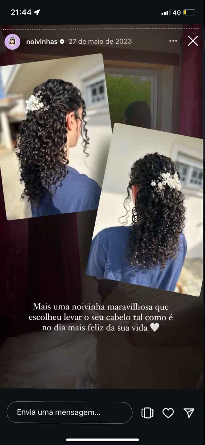 Curiosidade: já escolheram o vosso penteado? 💇🏽‍♀️ - 2