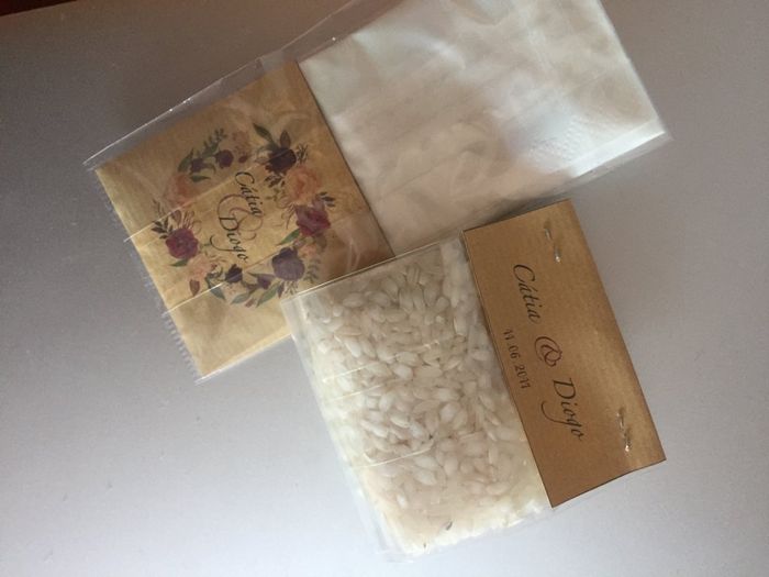 Chuva de arroz e lencos - 2