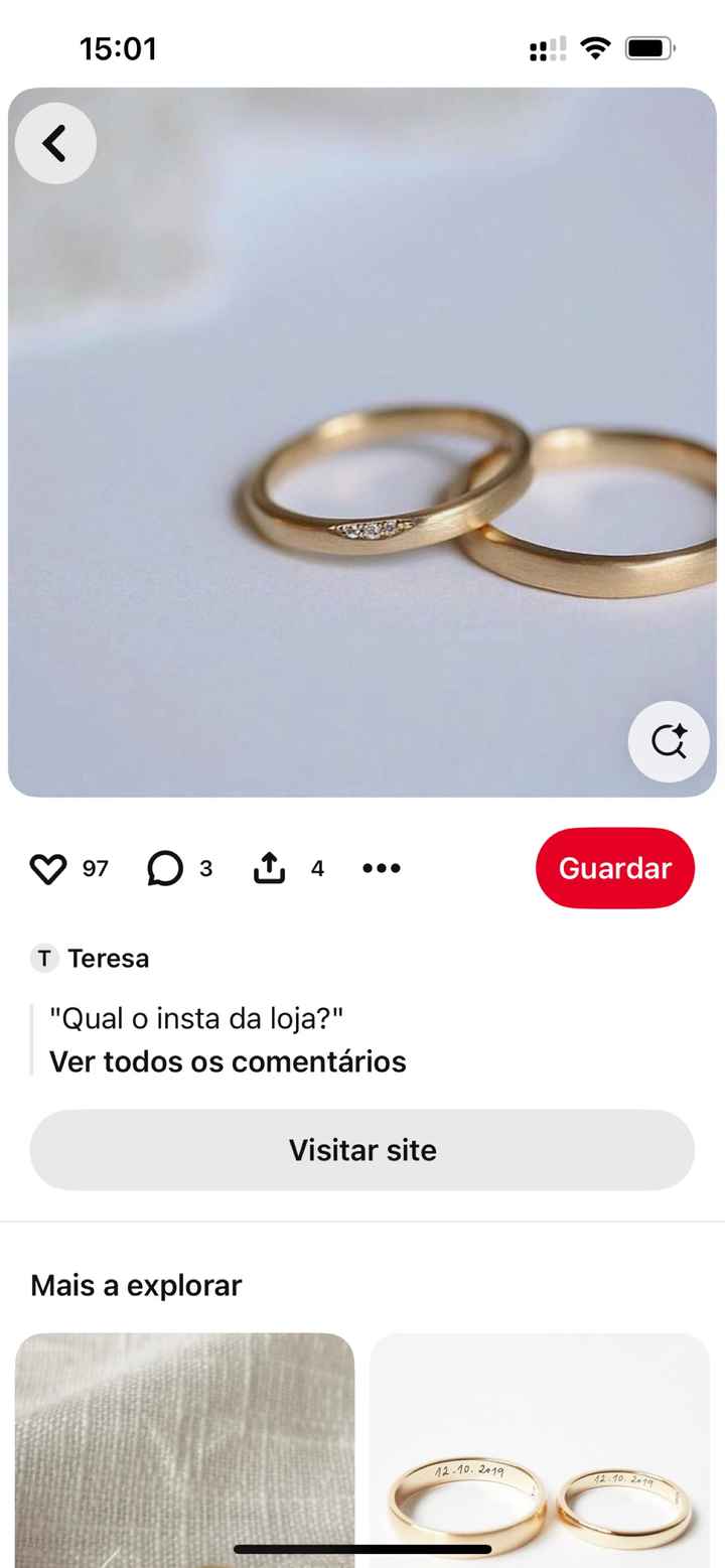 Alianças, tantas dúvidas! - 3