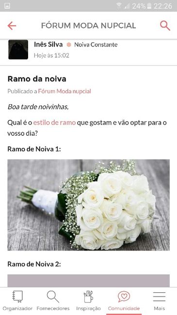 Bouquet - os vossos - 2