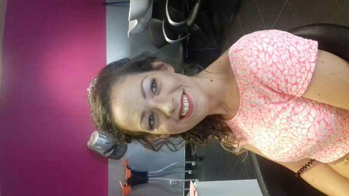 Prova penteado e maquilhagem - 2