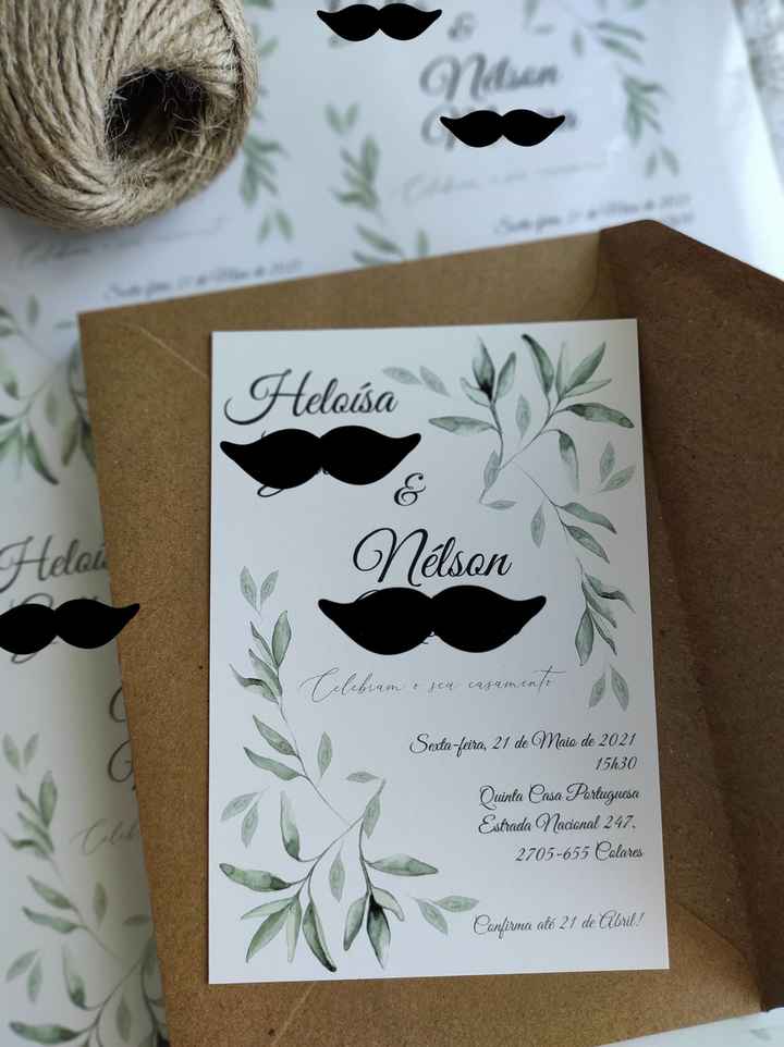 Convites em tempos de confinamento - 3