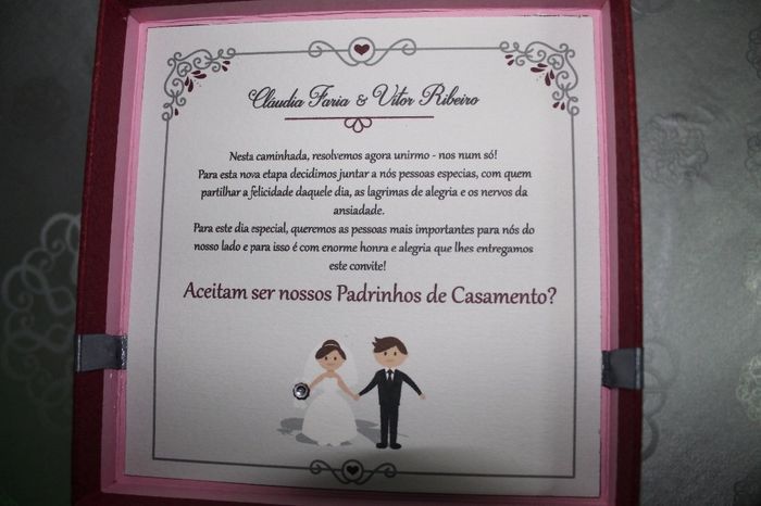 Convite Padrinhos