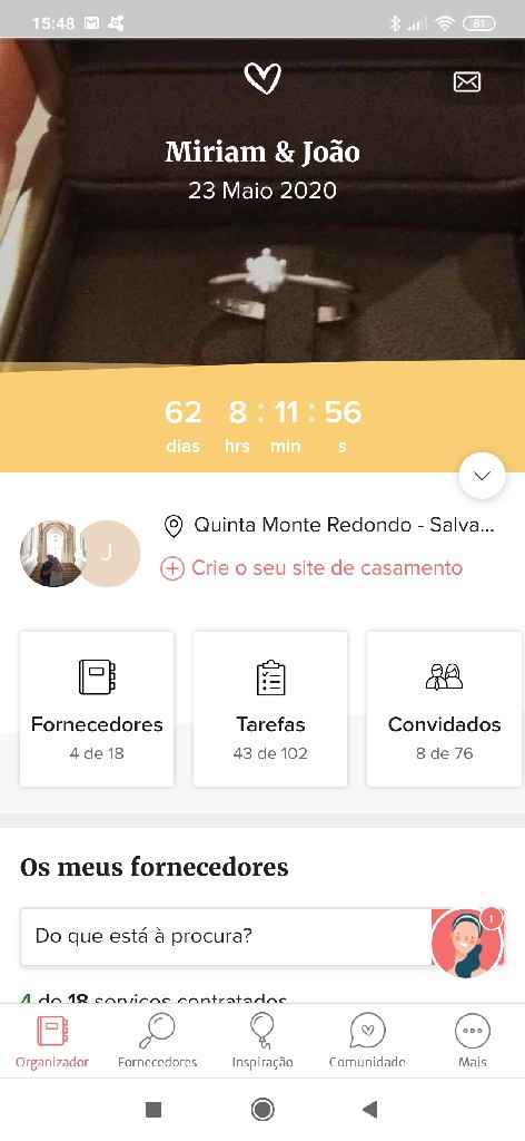 Prefiro dizer que ganhei mais tempo em vez de adiado 😉 - 2