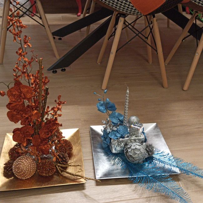 Centros de mesa para o natal #DIY 10