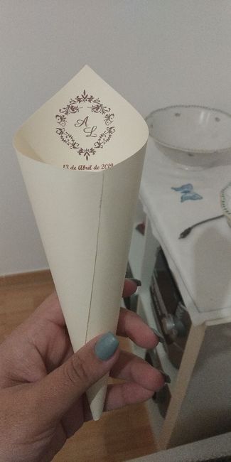a experimentar...cones de arroz! - 1
