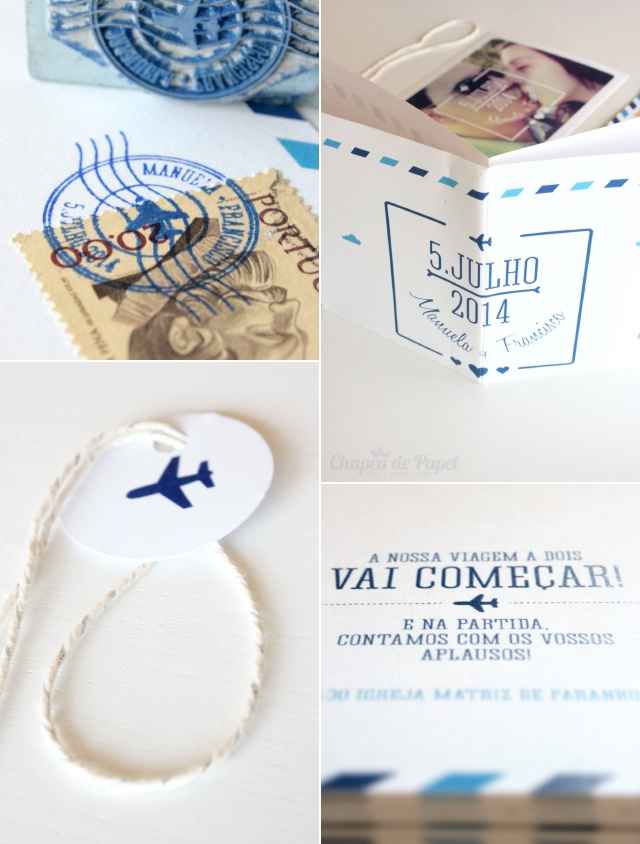 o nosso convite de casamento :)