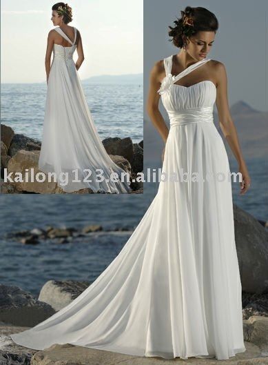 vestido de noiva praia