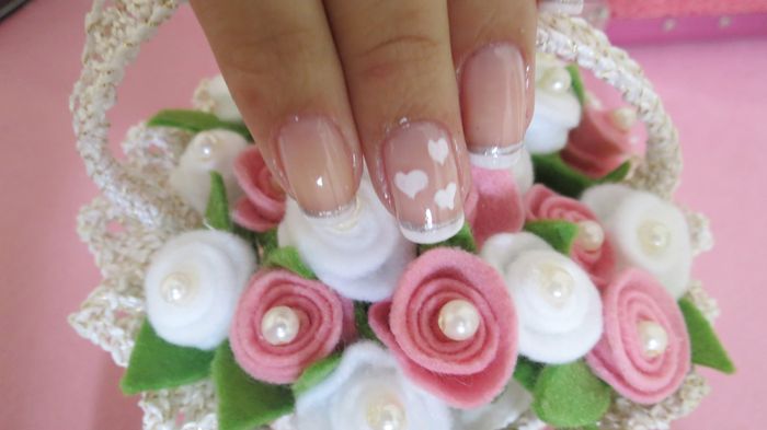 unhas noiva 