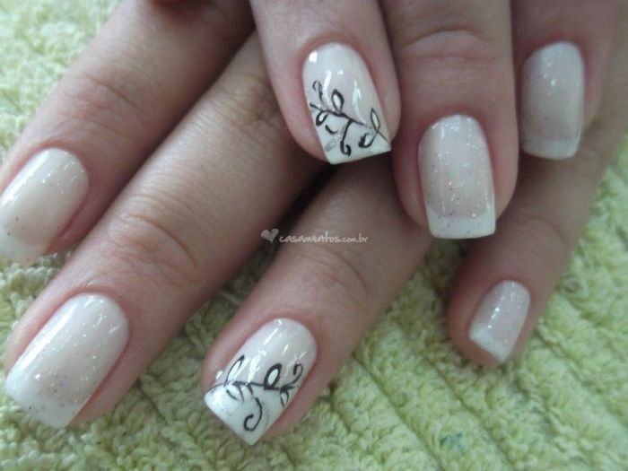 unhas noiva