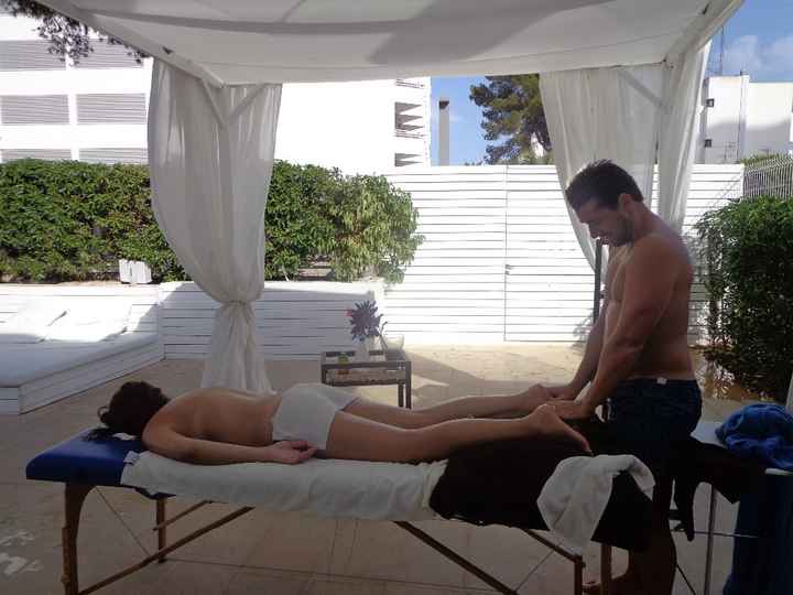 A massagem do marido