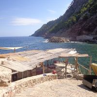 A primeira "cala" que visitámos