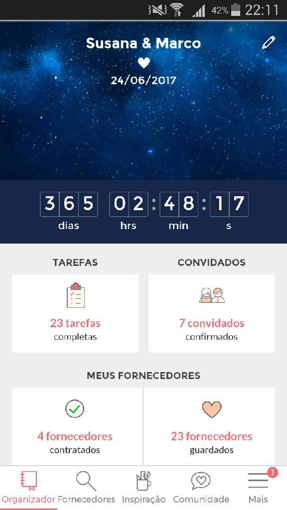 1 ano passa rápido :) - 1