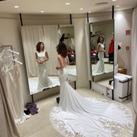 O corte do meu vestido é___ - 1