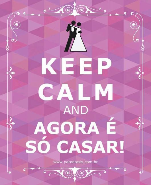 Keep calm ...