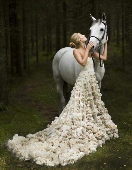 Bom dia com um vestido e um cavalo :) - 2
