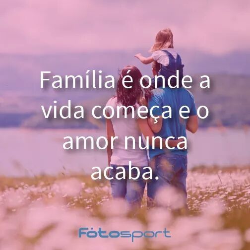 Feliz dia da família - 1