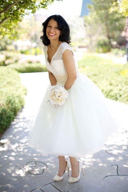 Vestido noiva curto - 5