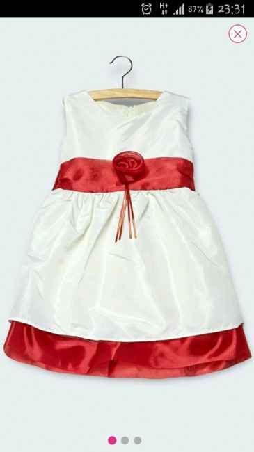 Vestido menina das alianças - 1