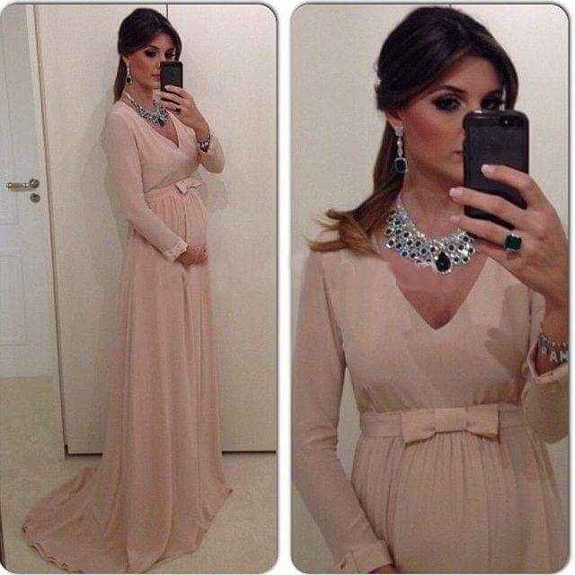 Vestidos madrinhas e convidadas grávidas - 1